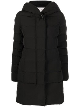 Woolrich: Чёрный пуховик  Prescott