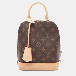 Louis Vuitton: Коричневый рюкзак 