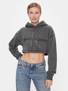 Calvin Klein: Серая толстовка 