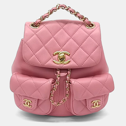 Chanel: Розовый рюкзак 