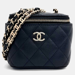 Chanel: Чёрная сумка через плечо 