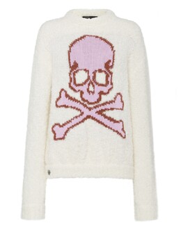 Philipp Plein: Свитер  Skull