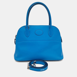 Hermes: Голубая сумка 
