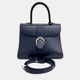 Delvaux: Синяя сумка 