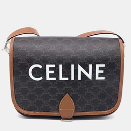 Celine: Коричневая сумка 