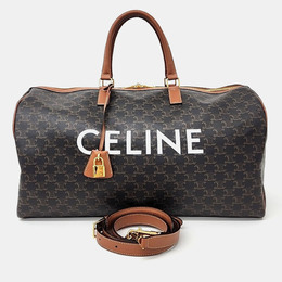 Celine: Коричневая сумка 