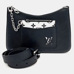 Louis Vuitton: Чёрная сумка  Épi