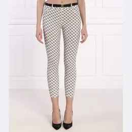 Elisabetta Franchi: Брюки с поясом 
