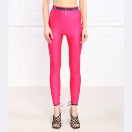 Versace: Розовые легинсы 