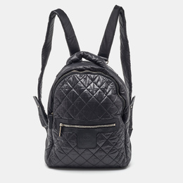 Chanel: Чёрный рюкзак 