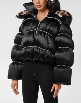Philipp Plein: Чёрный пуховик 