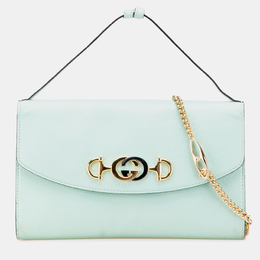 Gucci: Зелёная сумка  Zumi