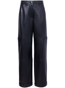 Proenza Schouler White Label: Чёрные брюки 