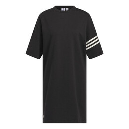 Adidas: Чёрное платье  Adicolor