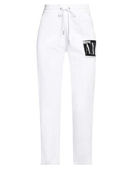 Armani Exchange: Белые брюки 