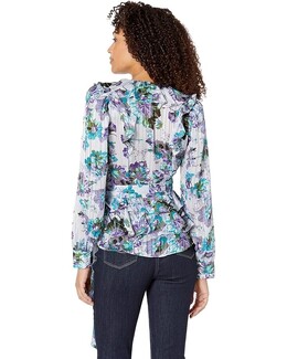 BCBGMAXAZRIA: Шифоновый топ 
