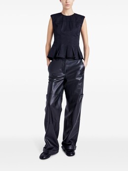 Proenza Schouler White Label: Чёрный топ 