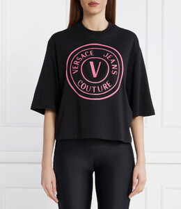Versace Jeans Couture: Футболка оверсайз 