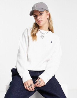 Polo Ralph Lauren: Белый свитер 