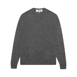 Comme des Garçons: Серый свитер 