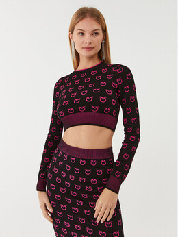 Pinko: Чёрный свитер 