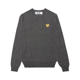 Comme des Garçons: Серый свитер 