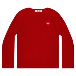 Comme des Garçons: Красный свитер 