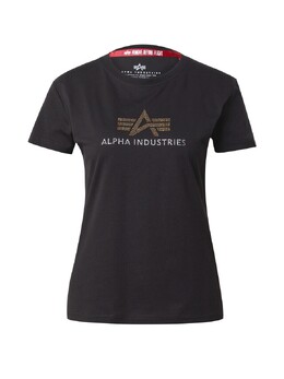 Alpha Industries: Чёрная футболка 