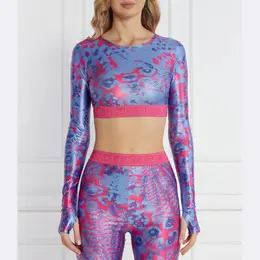 Versace: Короткая блуза 