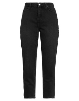 Armani Exchange: Чёрные джинсы 