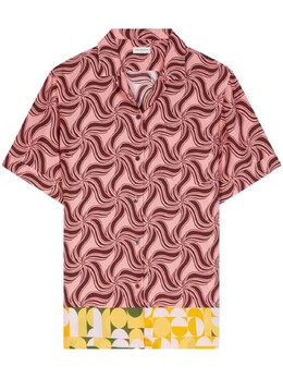 Dries Van Noten: Рубашка с принтом 