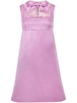 Nina Ricci: Атласное платье 