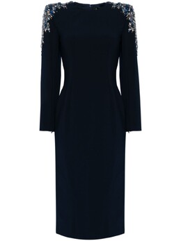 Jenny Packham: Синее платье 