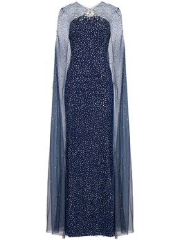 Jenny Packham: Синее платье 