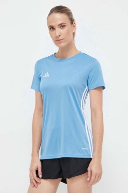 Adidas: Синяя футболка 