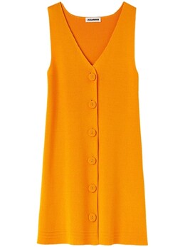 Jil Sander: Трикотажное платье 