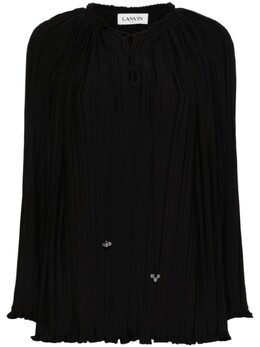 Lanvin: Блуза с длинным рукавом 
