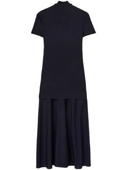 Jil Sander: Многослойное платье 