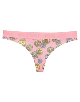 Moschino: Розовые трусы 