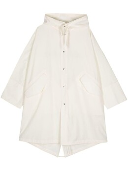 Jil Sander: Пальто с капюшоном 