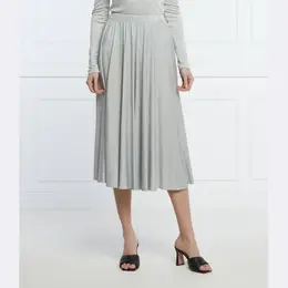 MaxMara: Серебристая юбка 