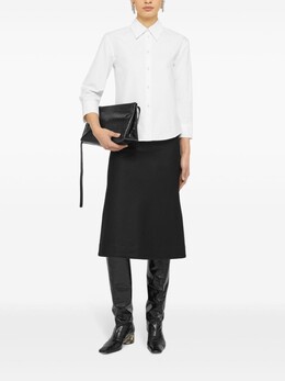 Jil Sander: Рубашка с воротником 