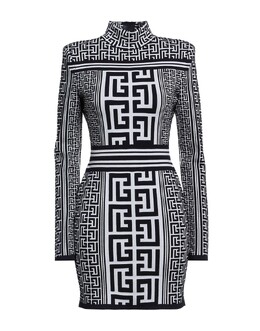 Balmain: Белое платье 