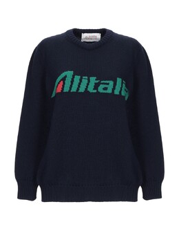 Alberta Ferretti: Синий свитер 