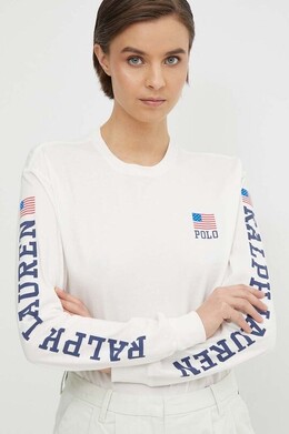 Polo Ralph Lauren: Бежевый свитшот 