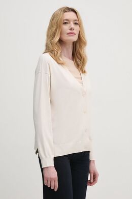 Sisley: Бежевый кардиган 