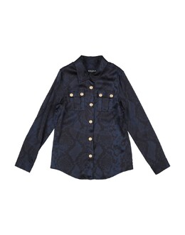 Balmain: Синяя рубашка 