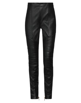 Balmain: Чёрные брюки 