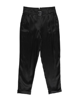 Balmain: Чёрные брюки 