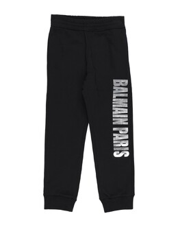 Balmain: Чёрные брюки 